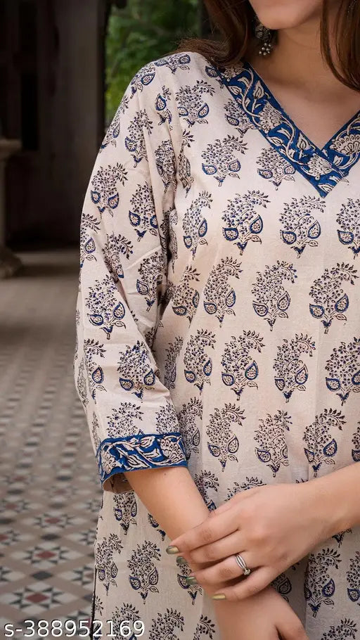 Women Trending Rayon Printed Short Kurta For Women