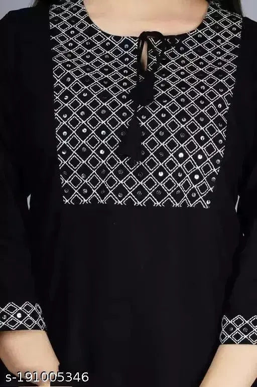 BLACK KURTI