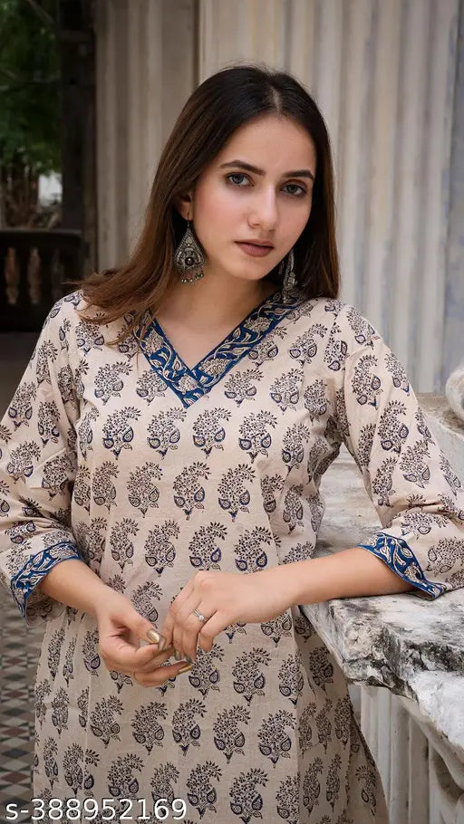 Women Trending Rayon Printed Short Kurta For Women
