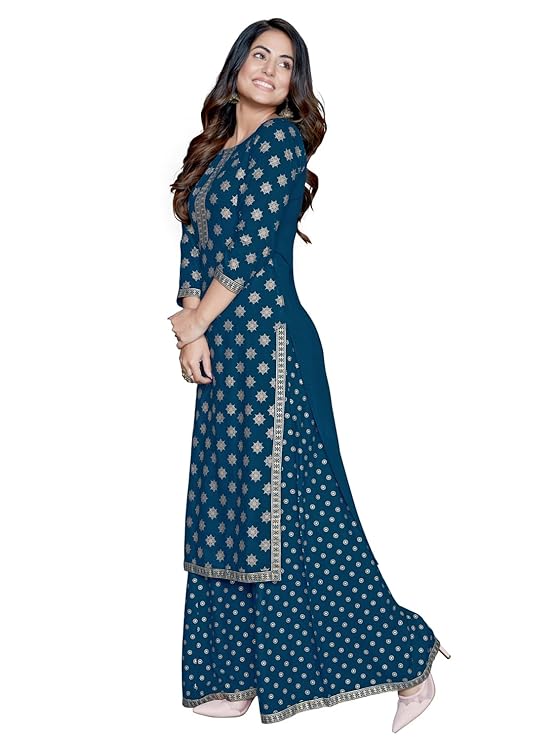 Women's Rayon Straight Fit Straight Kurta