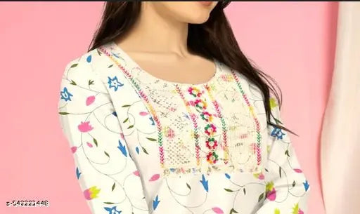 Trendy Women Comfortable Cotton Kurti_Stylish