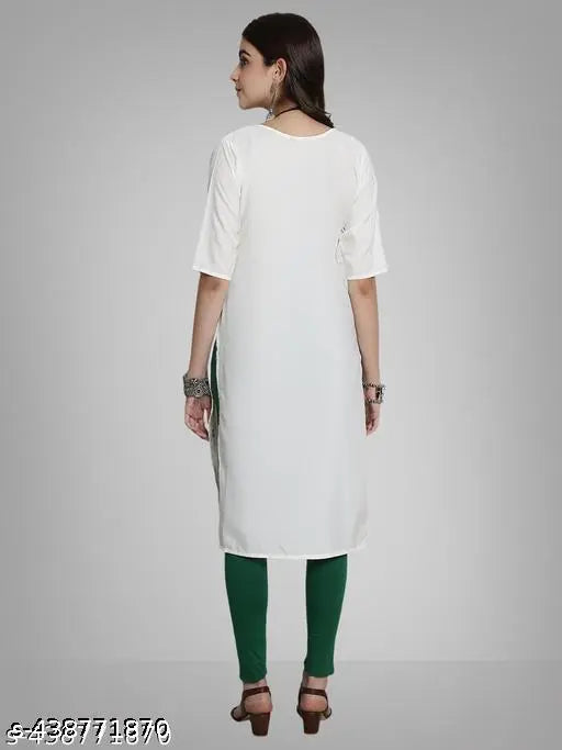 Polyster/Crepe fabric-Premium kurti For Women