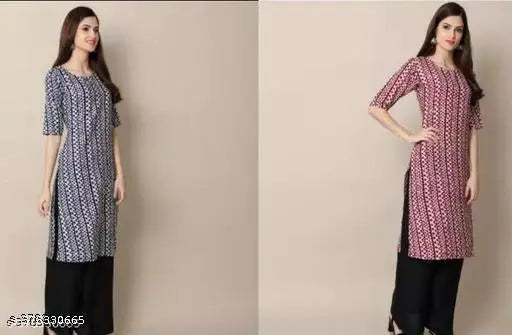 Polyster/Crepe fabric-CRAP SOLID FABRIC KURTI
