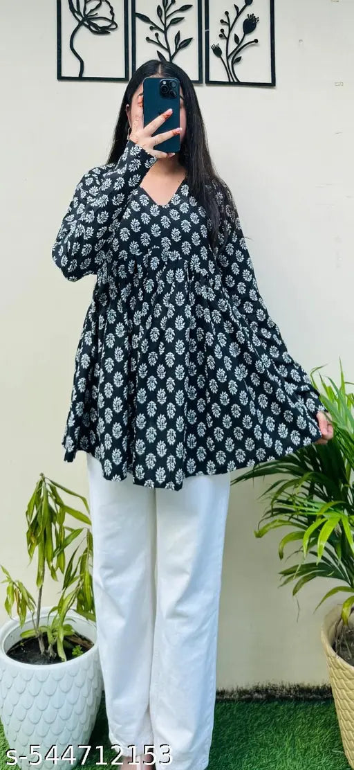 Black Single piece Top