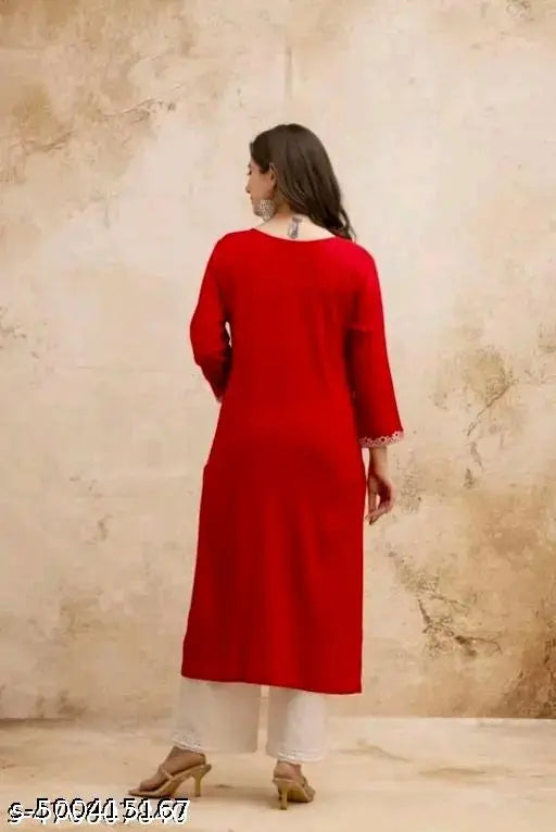 Red attractive Kurti