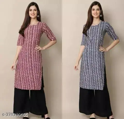 Polyster/Crepe fabric-CRAP SOLID FABRIC KURTI